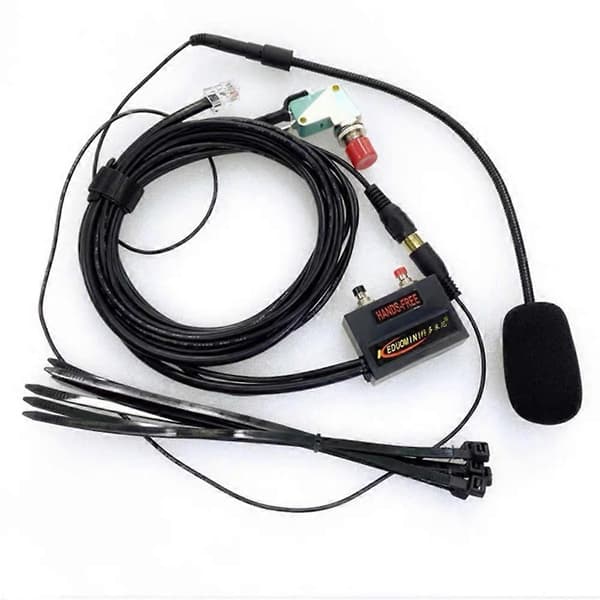 Håndfri mikrofon til ICOM IC2720H IC2820 IC2730 Bilradio Biltilbehør Black