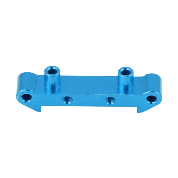 Aluminium Legering Bagerste Squat Plade til 1/18 FS RC Elektrisk Lastbil Blå