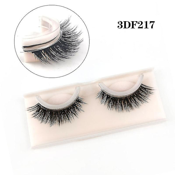 3df217# 3pcs Self-adhesive Eyelashes False Eyelashes In Crystal Box