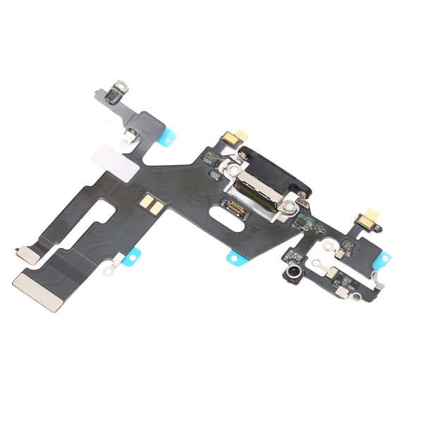 Ladestikmodul USB-opladningsport Dock Connector Mikrofon Mic Flex Kabelmodul til iPhone 11