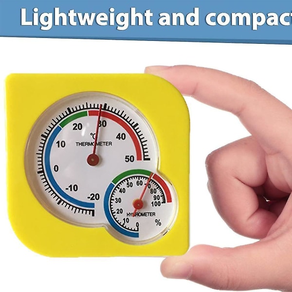 Mini inomhustermometer fuktmätare för hem, rum,