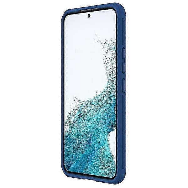 Black Mirror Pro Series Camshield PC-skal för Galaxy A54 5G Blue