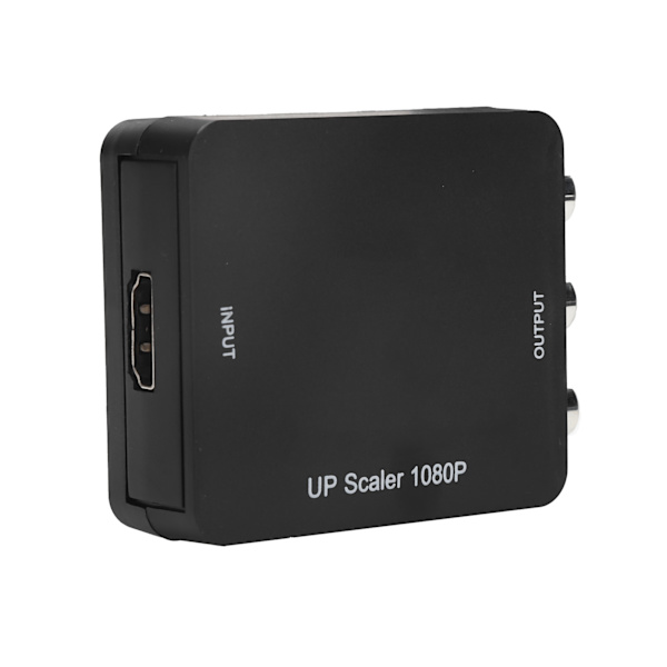 HD Multimedia Interface til AV-konverter HD Video Audio Adapter med Mini USB-strømledning
