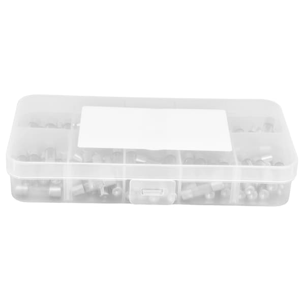 100 stk. Sikring Hurtig Glas 0,2A 0,5A 1A 2A 3A 5A 8A 10A 15A 20A Sæt Kit til Beskyttelse