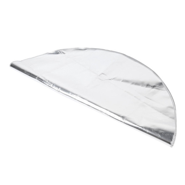 Eldstad Mat Brandsäker Utomhus Grill Däckskydd Pad Silvergrå 60cm