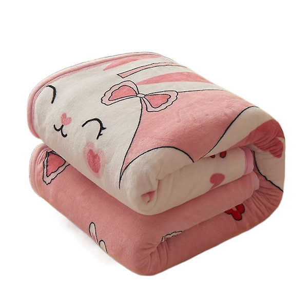 Nytt kontor Förtjockade filtar Lakan Korall Flanell Tupplur Filt Cover Ben Luftkonditionering Filt Partihandel Sika deer 150*200cm