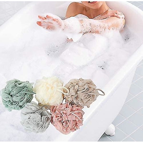 Badsvampar, duschluffa för kroppsexfoliering (1 st)