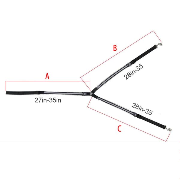 Synlig LED-brystsele for hest om natten - Lysende bryststropp for hest - Sikkerhetsutstyr for hest om natten
