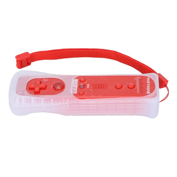 Vibration Lyd Spil Controller med Motion Plus til Wii U - Rød