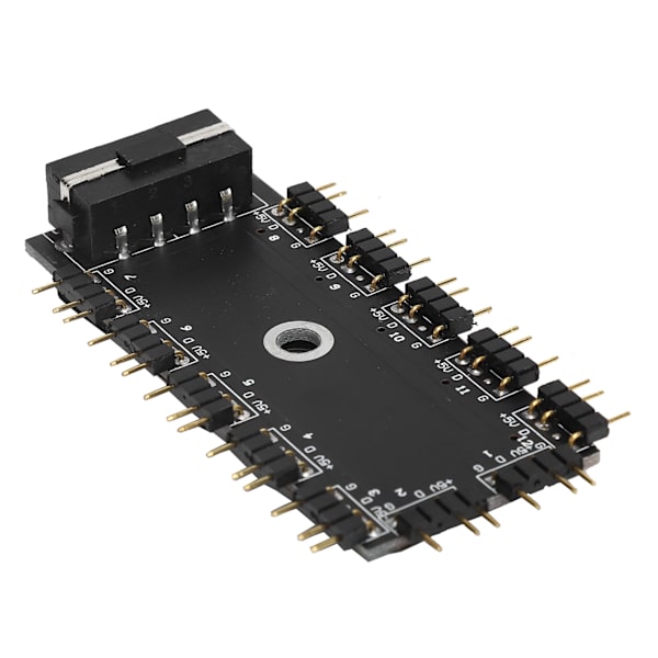 11-vejs Splitter Hub 3PIN ARGB Interface Extender RGB LED Kontrolenhed Tilbehør 5VIDE Interface