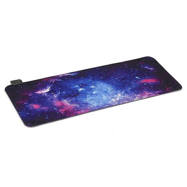 Stora 14 färgglada LED-belysning Rgb Gaming Mouse Pad Mat Anti
