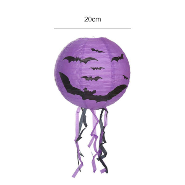 Halloween Ghost Paperi Lyhty Riippuva Koriste Simulaatio Halloween Pumpkin Ghost Koristeellinen rekvisiitta kotipuutarhajuhliin Skeleton With Tassels