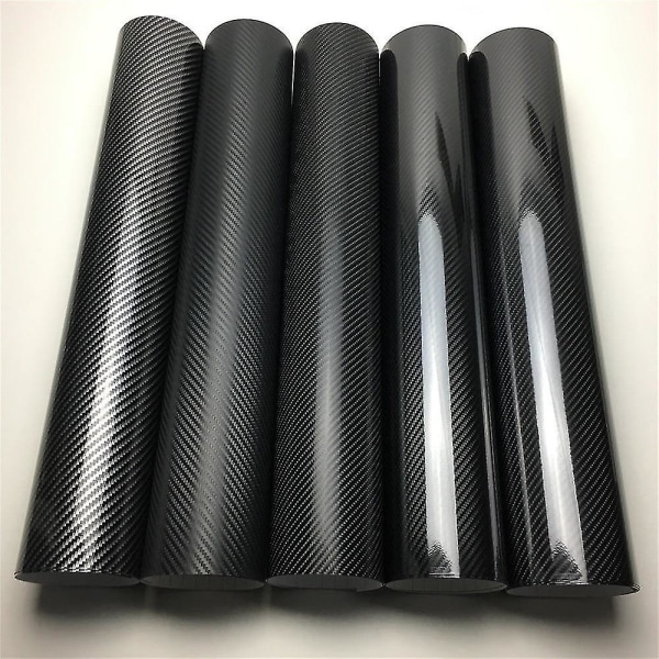 2d-6d Carbon Fiber Vinyl Wrap, Film Car Wrap Folie 152X50 CM 6D Carbon Black 152X50 CM 6D Carbon Black