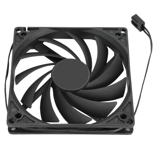 Ultratynn PC-kjøler 12V PWM CPU-kjøleventilator for stasjonær datakjøling