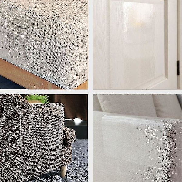 Hhcx-2 Pc Cat Anti Scratch Toys Sofa/door/floor Scratch Prevention Guard Can Be Used Repeatedly(50*15cm)