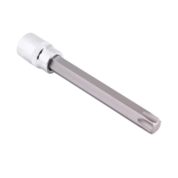 Ekstra lang Torx Star Bit Sokkelsett, 7 stk, 3/8\" Drive