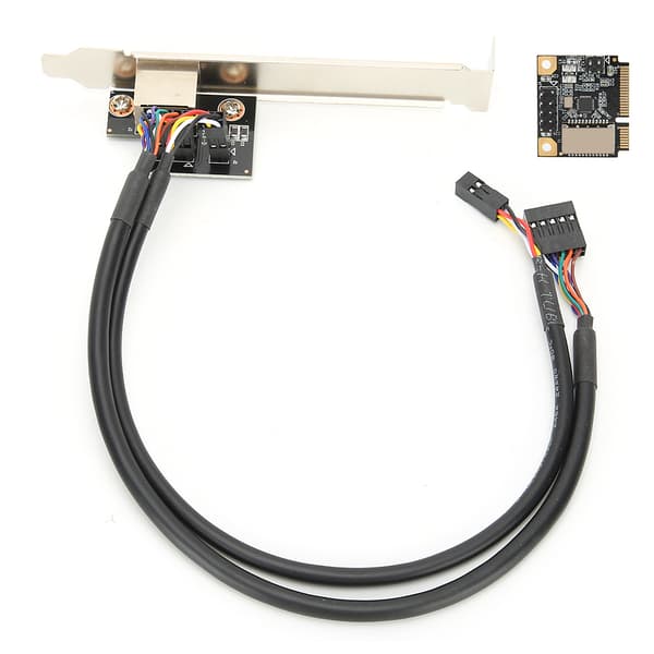 Gigabit Mini PCI-E netværkskort til stationær computer - kablet, gratis enhed, Linux-kompatibel