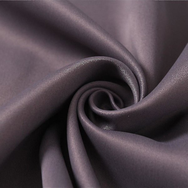 Thermal Insulating Room Darkening Curtains Dark gray