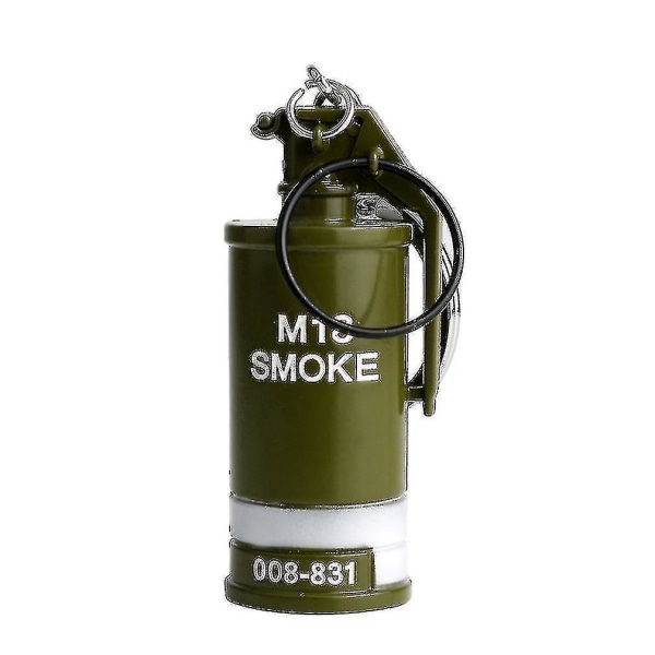 Jedi Survival Pubg M18 Smoke Bombs Legering Vapen Modell Nyckelring Nyckelring Hänge