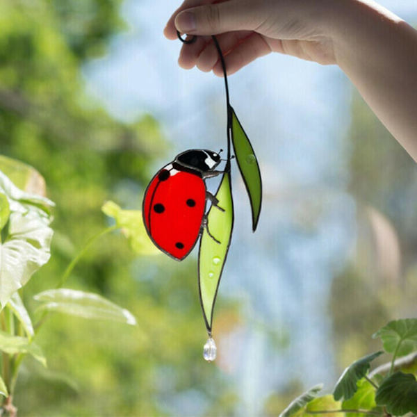 Lady Bug Suncatcher lasimaalaukset