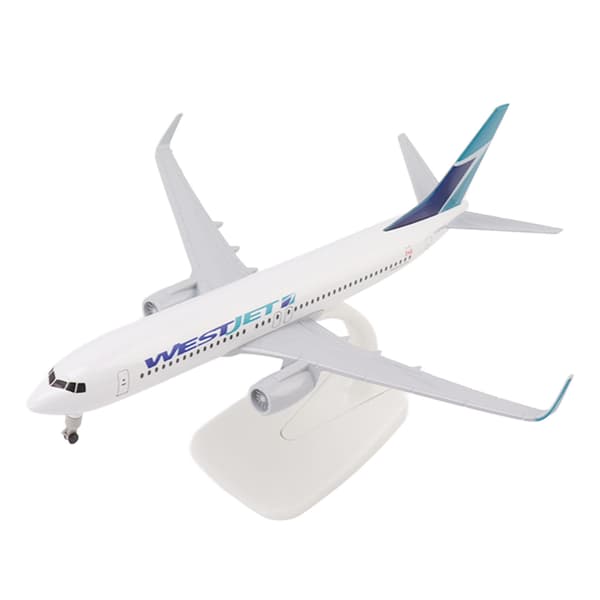 Precisionsskala Metall Flygplansmodell Pressgjuten Legering Flygplan med Stabil Bas Heminredning