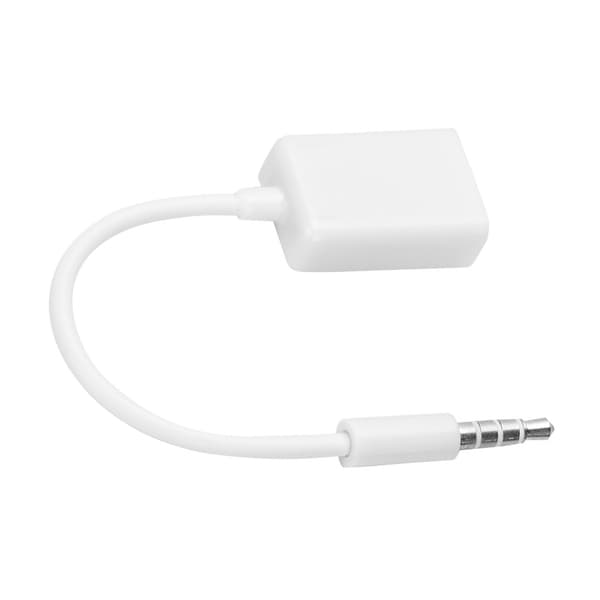 3,5 mm hannplugg til USB hun AUX lydkabel konverteradapter