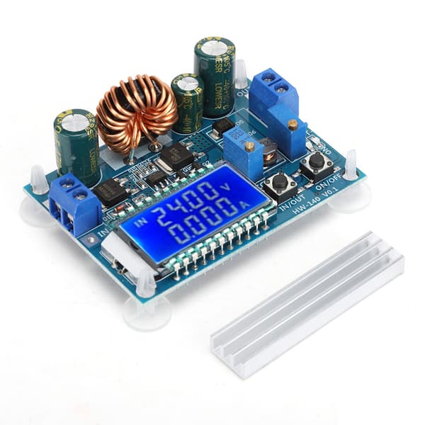 Step Up Down Buck Boost Strömförsörjningsmodul Konstant Spänning Ström LCD Digital Display