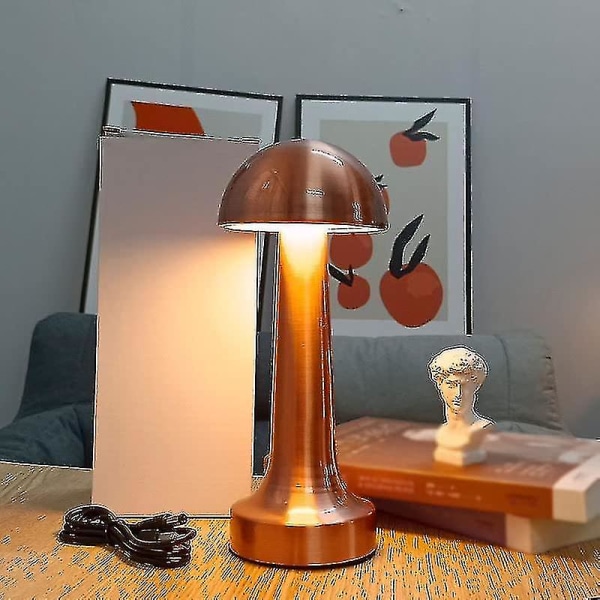 Touch Sensor Bar Opladningsbar bordslampor (gyllen) Bronze A