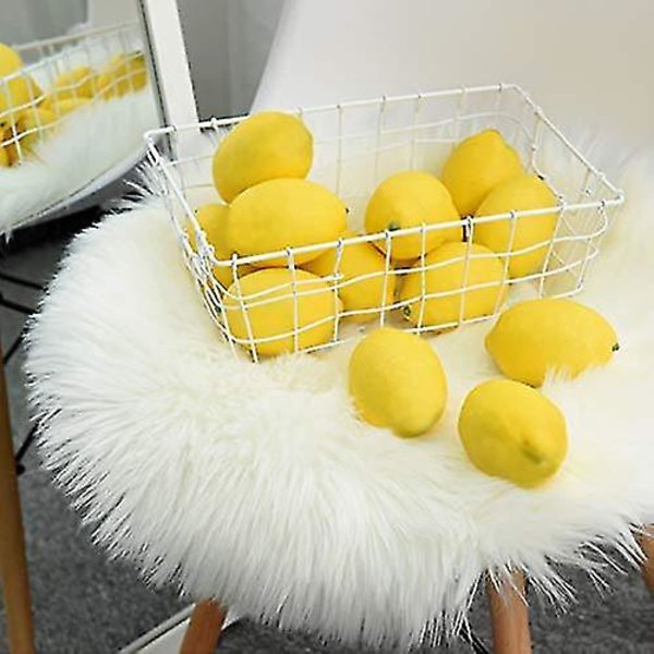 12st konstgjorda citroner Simulering Frukt Konstgjorda falska citroner Frukt för hem Kök Fest Fotografi rekvisita Yellow