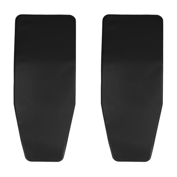 2 stk. oliedrænstragt værktøj fleksibel foldbar oliefilter til bildele skibe 50x20cm sort