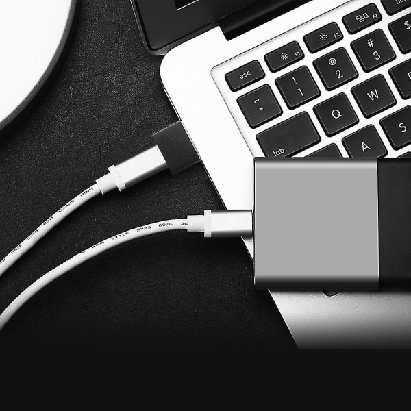 USB 2.0 Hane Till Typ C USB 3.1 Honomvandlare Laddningsadapter Dataöverföring