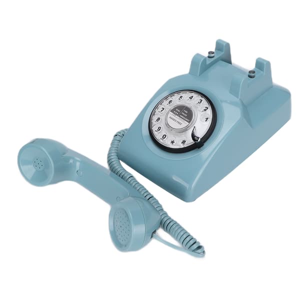 Klassisk grøn Retro Rotary Dial fasttelefon