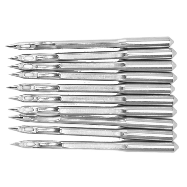 10-delt Sæt af Universal Symaskinenåle i Hårdt Materiale - Assorterede Stålnåle til GK27-serien GK27x300