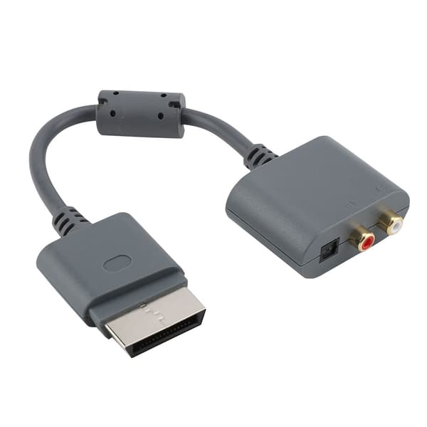 RCA Optisk Ljudadapterkabel för Xbox 360