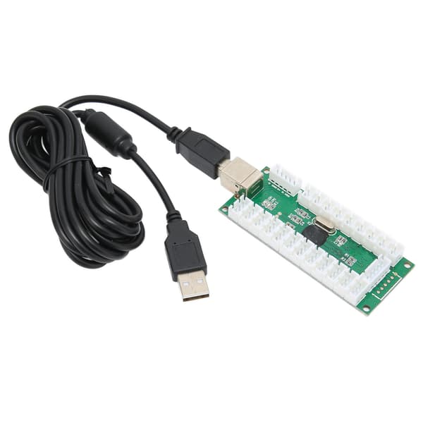 QM070921 Arkadespillkoder med USB-kabel Slitesterk spillkonsollkoder uten forsinkelse for PC
