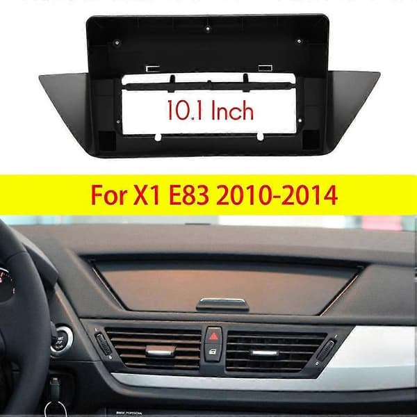 Bilradio Fascias Ram til BMW X1 E84 2009-2015 10 tommer stereopanelmonteringssæt