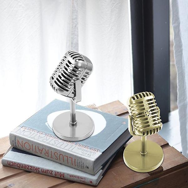 Simulera Vintage Microphone Classic Retro Dynamic Vocal Microphone