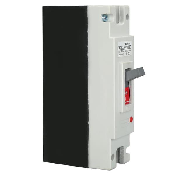 1P DC Strømbryter Støpt Kapsling MCCB Solcelle Batteribryter 250V 160A for Vindkraft