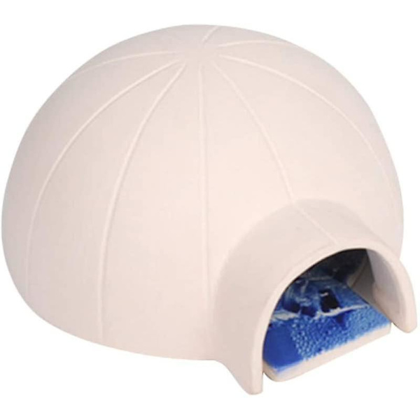 Keramiskt hamsterhus litet husdjur Hamster Cool Cave Nest Mini Hut Bur för Hamster Chinchilla Small An