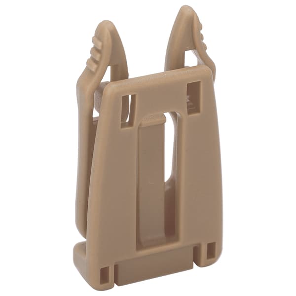 10 stk. Tan Molle Webbing Stroppspenneklips for Ryggsekkforbindelse