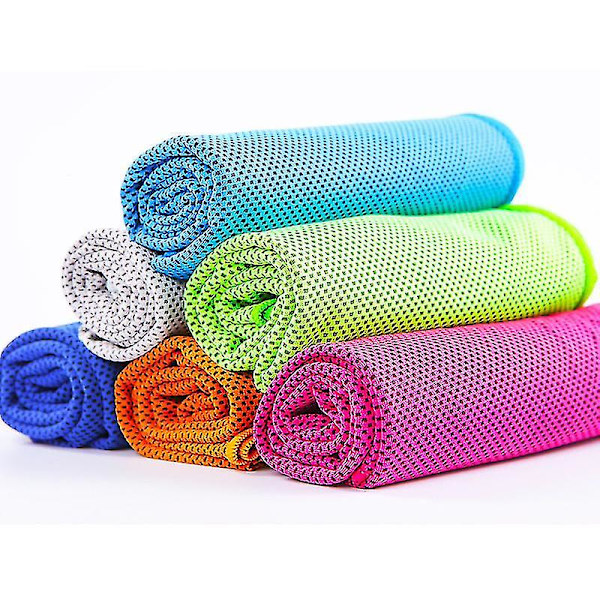 4 kylende hånddukar (30cmx 100cm) Halskylhanddukar Iskylhanddukar Mikrofiber Mjuka Absorberande Kylhanddukar Snabbtorkande handdukar for yoga, golf,