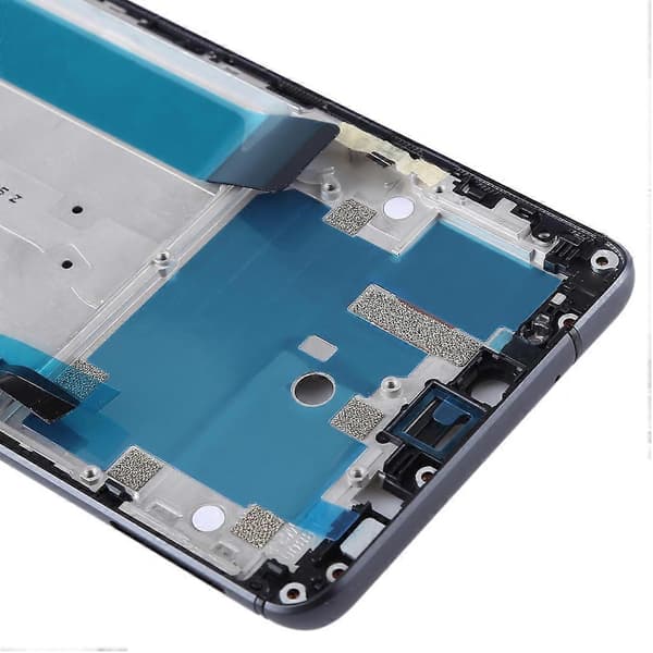 【BQ】Frontdæksel LCD Ramme Bezel Plade med Sideknapper Kompatibel med BQ Aquaris X2 / X2 Pro (Sort) Black