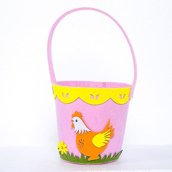Uusi pääsiäismuna kukko säilytysämpäri maalattu kananmunakori style3