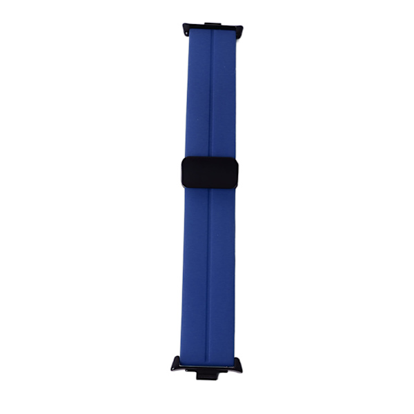 Silikon Magnetisk Foldbar Fleksibel Vandtæt Urrem til Mi Band 8 Pro Blå