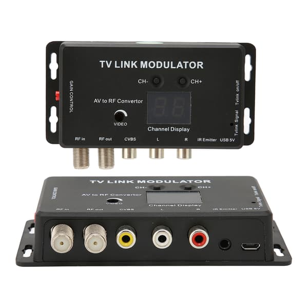 Multifunksjonell UHF Home Converter - TM70RG TV Link Modulator (PAL/NTSC)