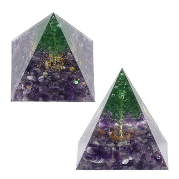 Crystal Orgon Energi Healing Pyramide Boligindretning Ro Håndværk