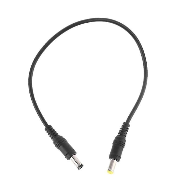 DC strømstik 5,5x2,1mm han-til 5,5x2,5mm han-kabel til led CCTV-kamera Laptop Beige Beige