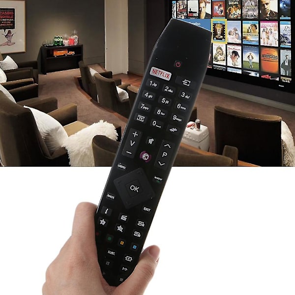Den nya Rc49141 Black Universal Remote Controller Ersättning för 32hb4t41