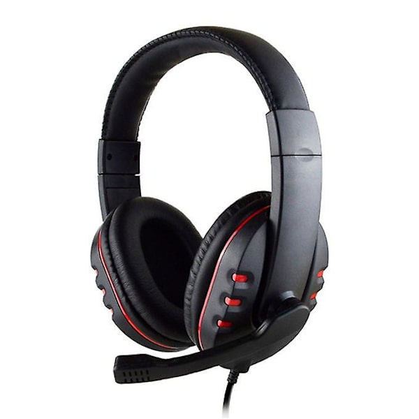 3,5 mm kablet spill- og mikrofonhodetelefon for Xbox-one Ps4