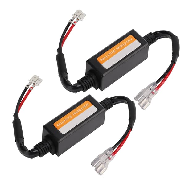 2 stk. C12H1 LED Dekoder Ledningsnett Kit LED-frontlyspære Dekoder for LED-frontlyspærer